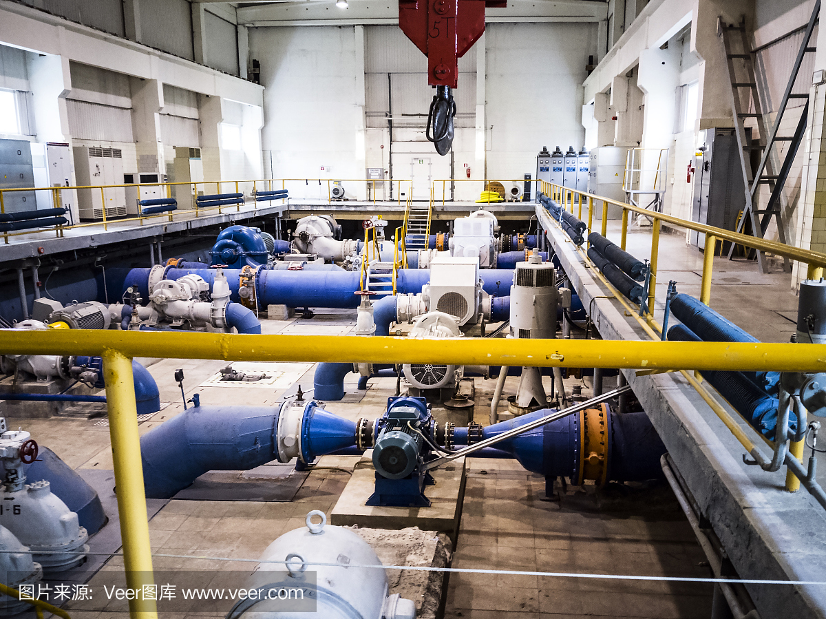 舊泵站。工業(yè)對(duì)象。